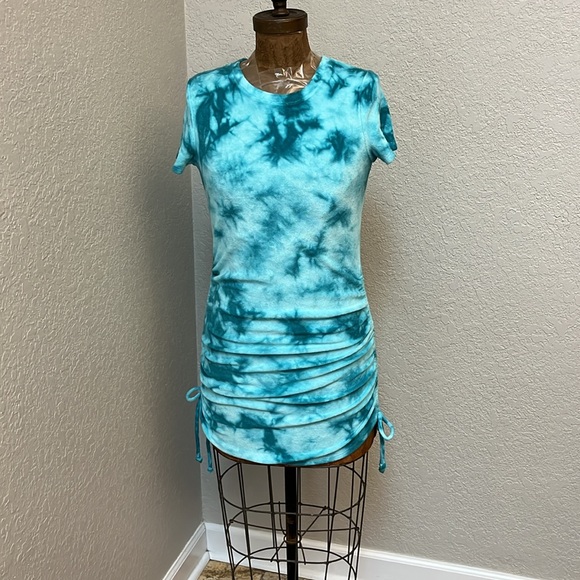 NWT Victoria’s Secret PINK Beach Terry Ruched Side Dress Size S - Picture 5 of 9